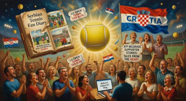 Blogovi navijača tenisa: Perspektive fanova i atmosfere turnira